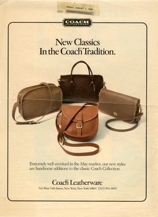 vintage coach bags 1990s